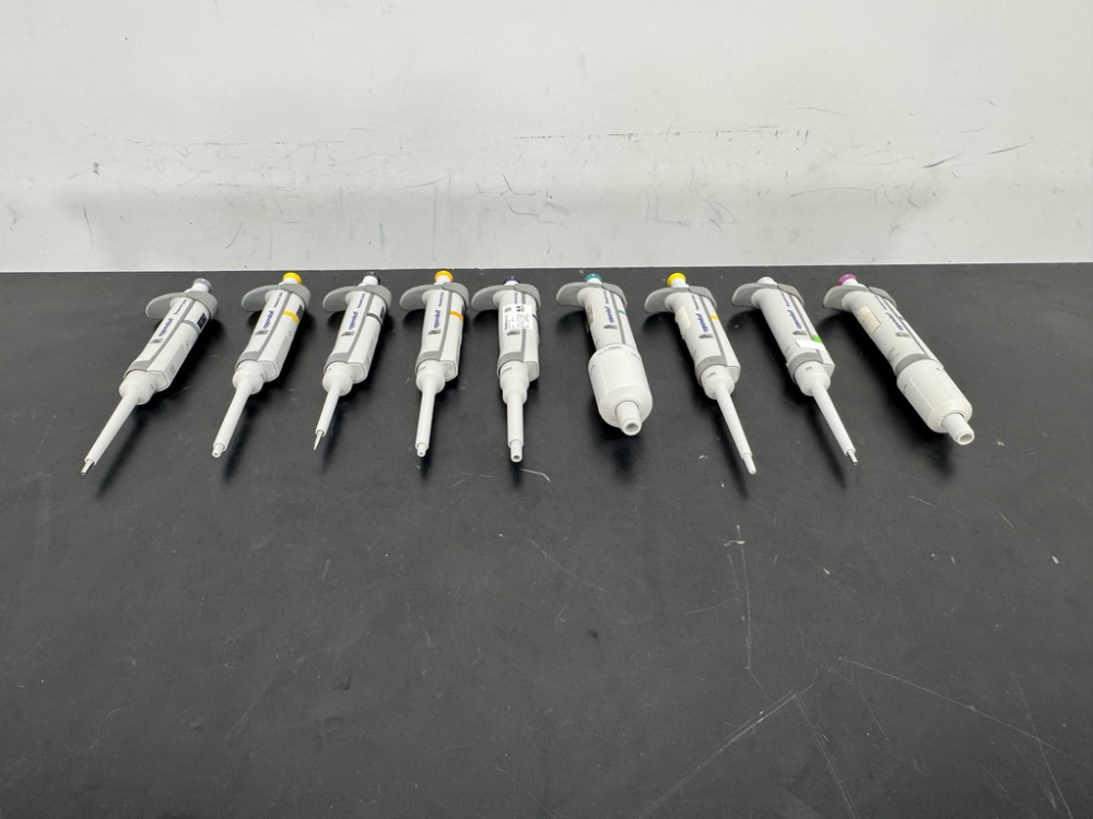 Image of Eppendorf Research Plus Single Channel Pipettes - Quantity 9